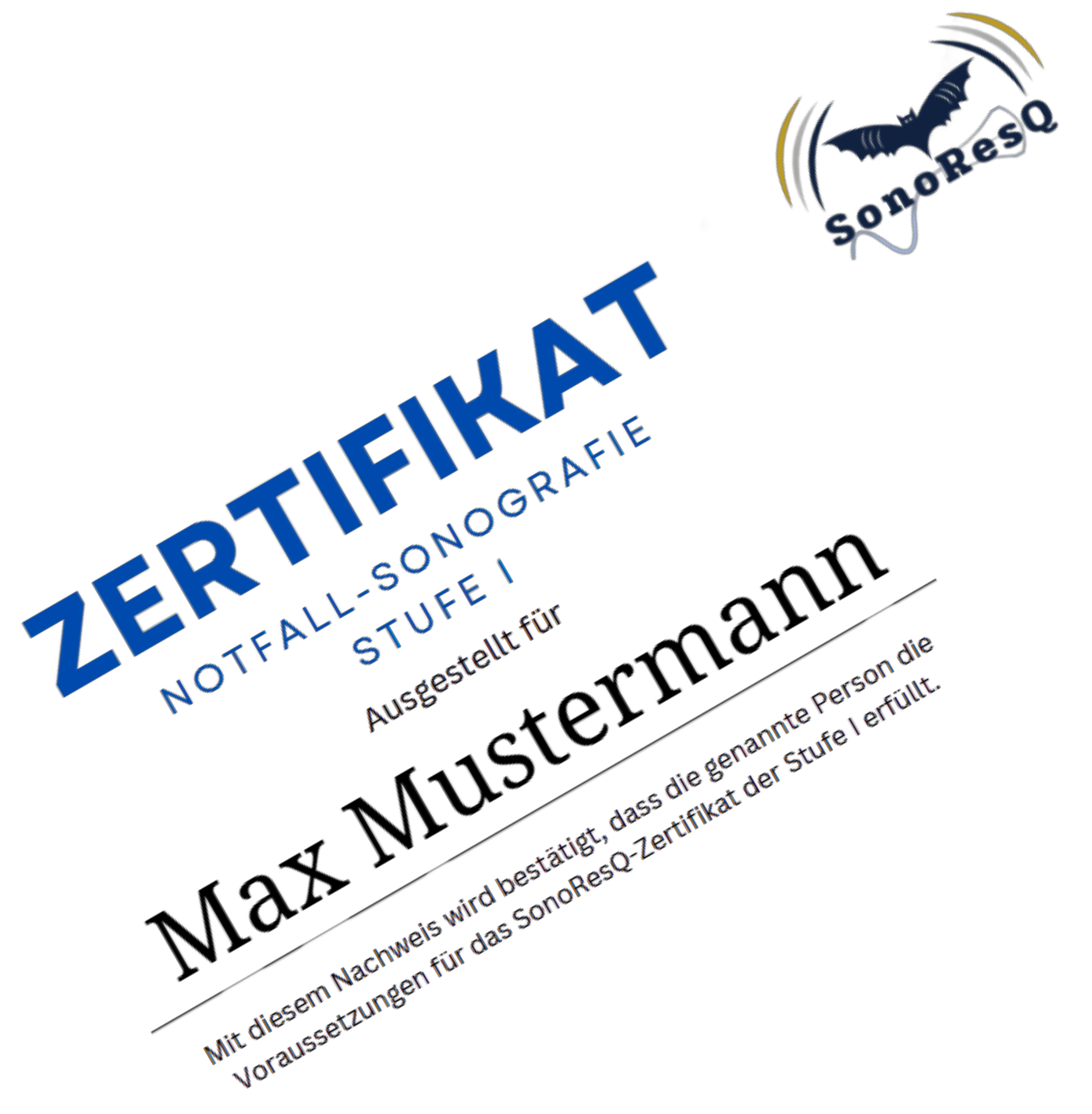 Beispielzertifikat