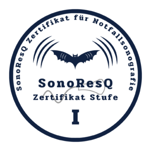 SonoResQ Zertifikat Logo Stufe 1