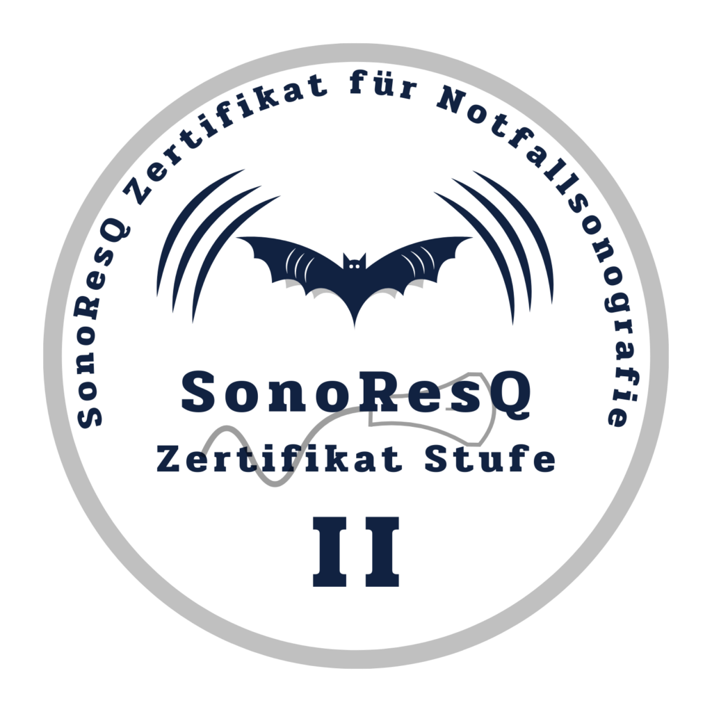 SonoResQ Zertifikat Logo Stufe 2