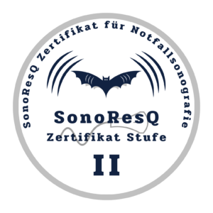 SonoResQ Zertifikat Logo Stufe 2