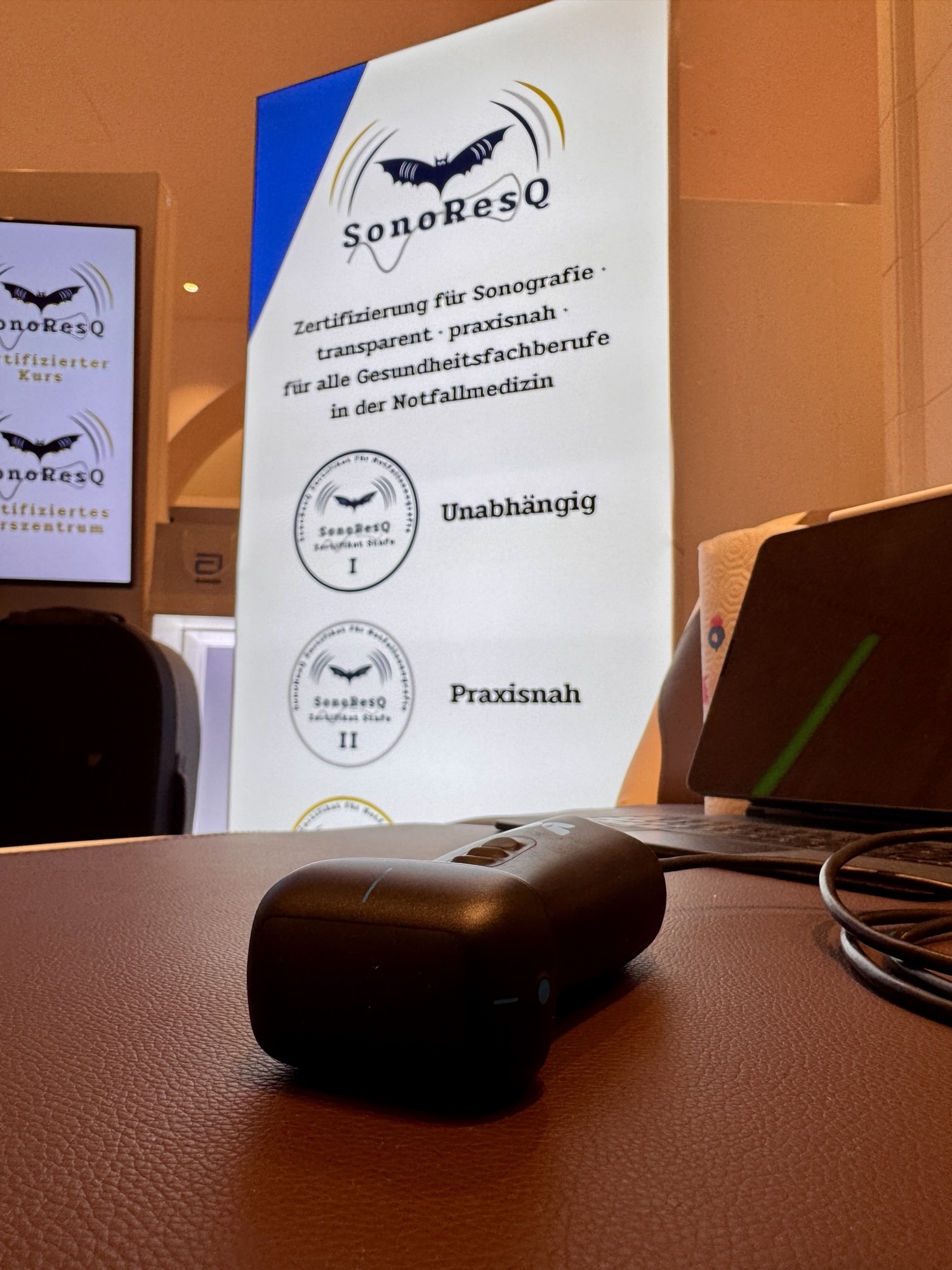 Was brauchst du für das SonoResQ-Zertifikat Stufe I?